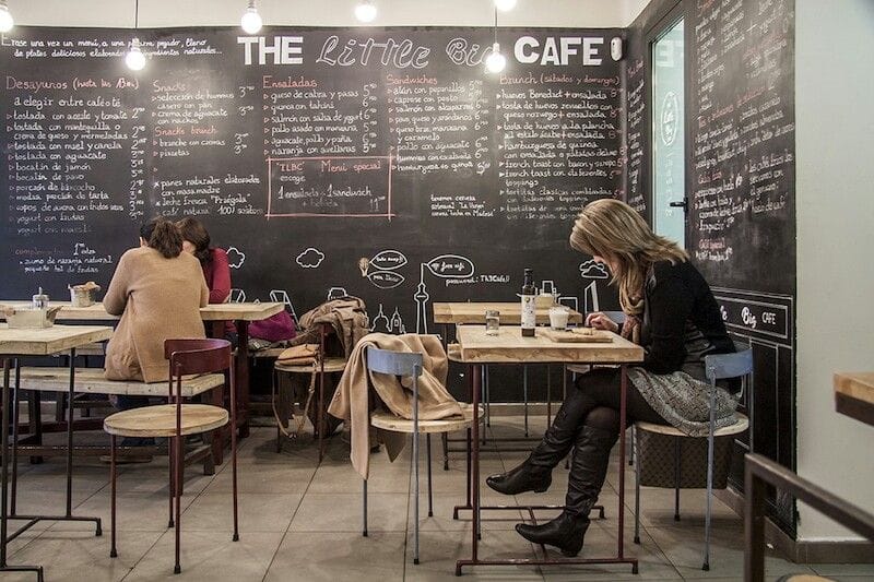 The Little Big Café in Madrid