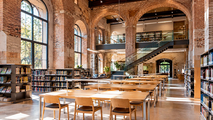 Conde Duque Public Library