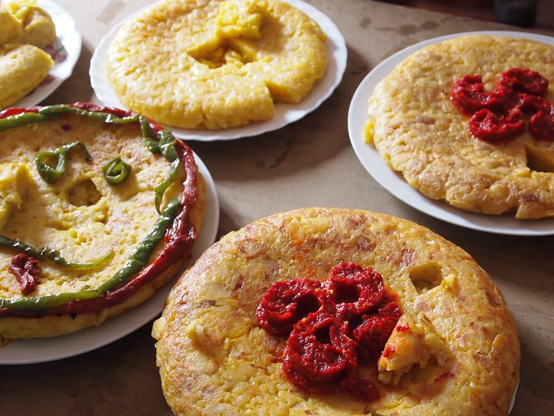 Tortilla patata Spanish food